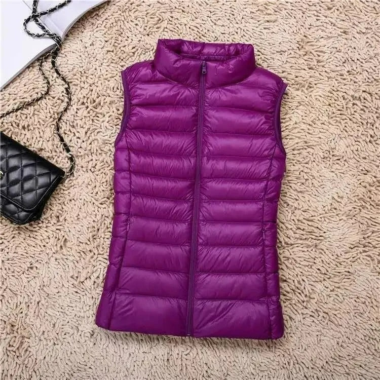 Vrouwen Puffer Vest Jas voor de winter | Trisanna