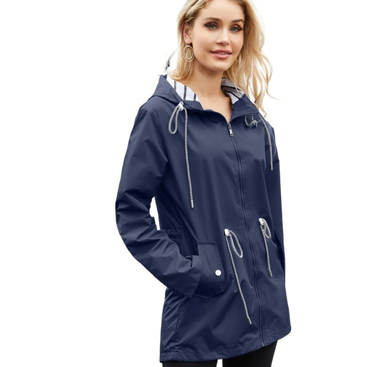 Waterdichte Casual Regenjas Dames | Alvira