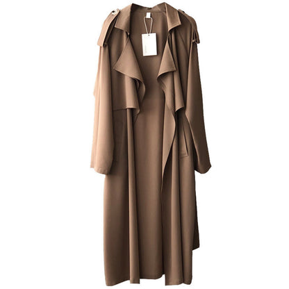 Retro Baggy Trench Coat voor Vrouwen | Annika