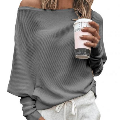 Stijlvolle off-the-shoulder trui voor dames | Peregrine