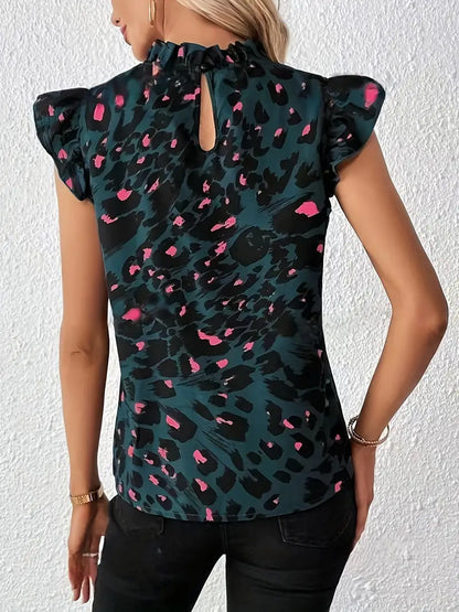 Blouse met vlindermouwen met vlindermouwen | Zoë