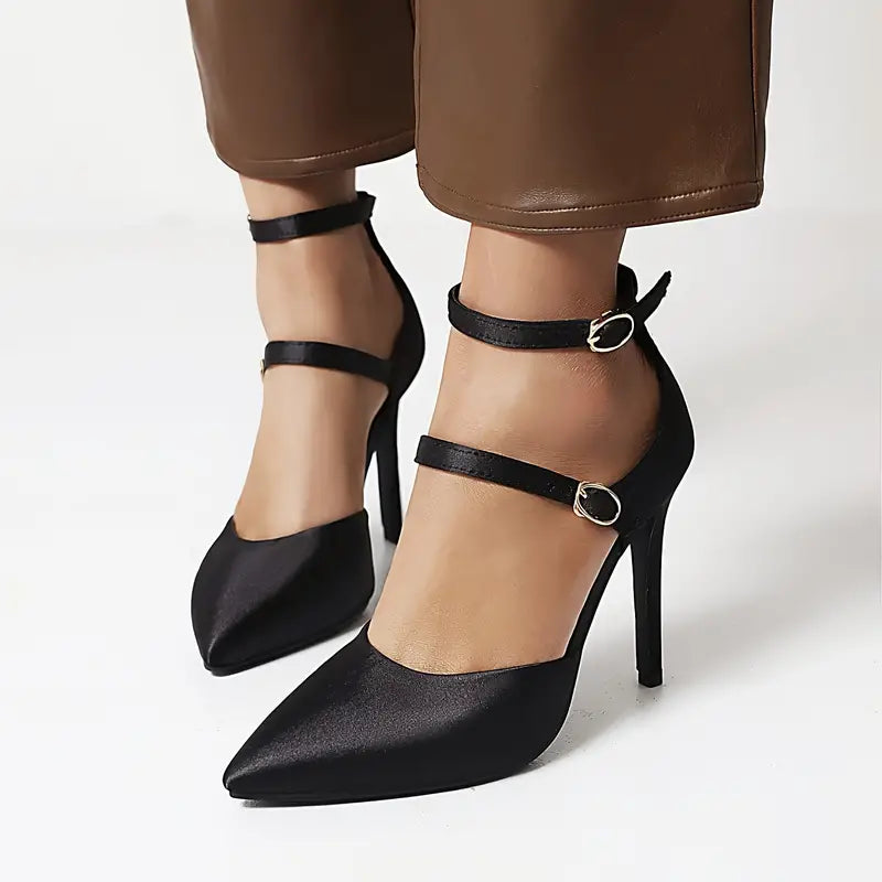 Elegante damesschoenen met stiletto hak en puntige top | Danielle