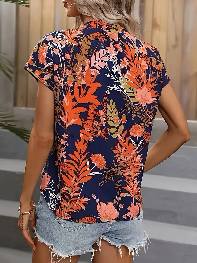 Zomerse blouse met bloemenprint | Tacha