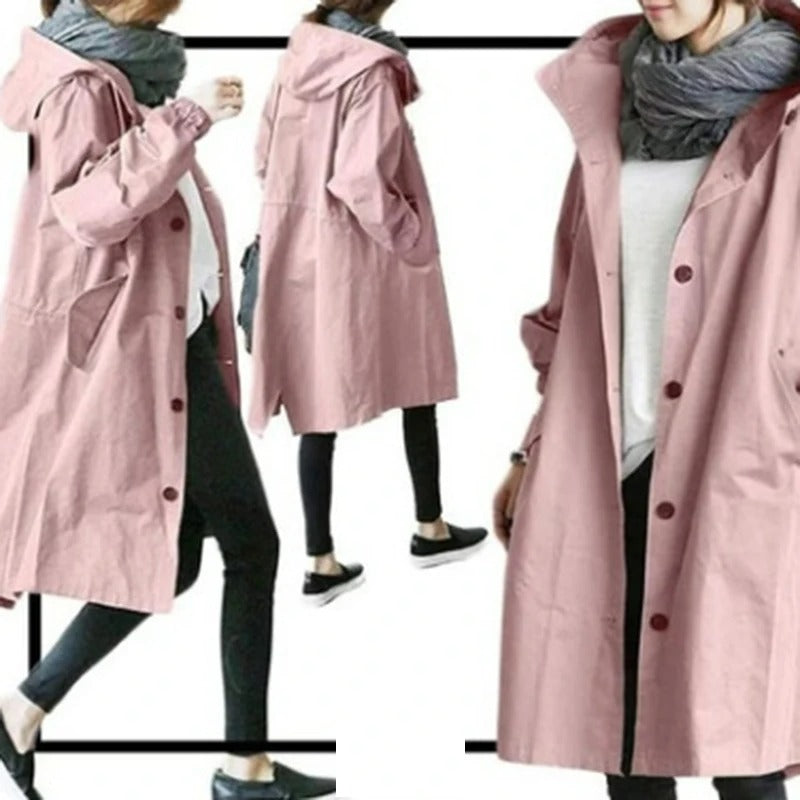 Stijlvolle waterdichte trenchcoat | Veerle