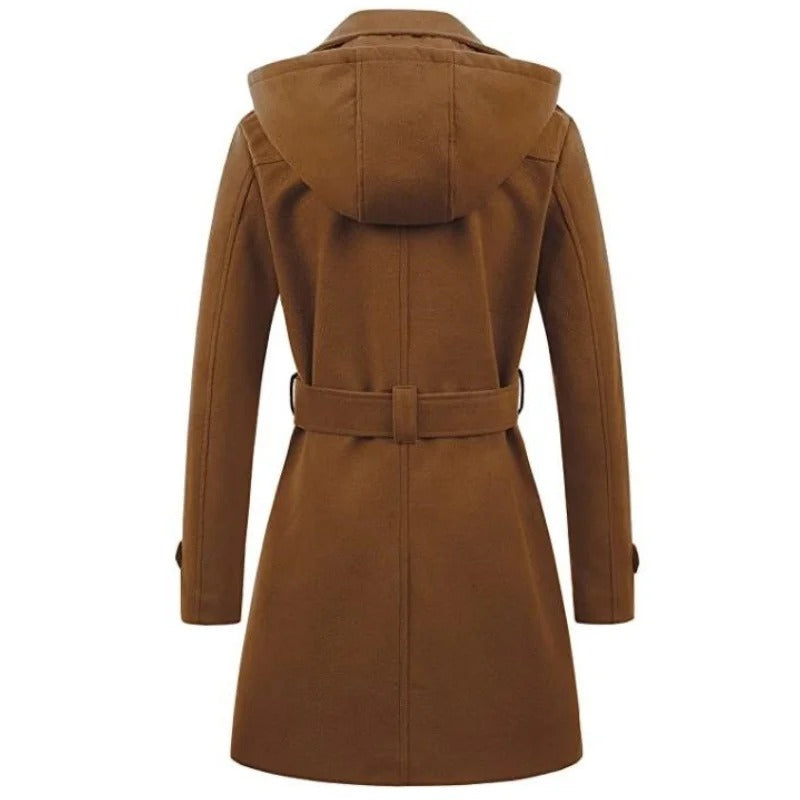 Mooie halflange trenchcoat voor dames | Wanja