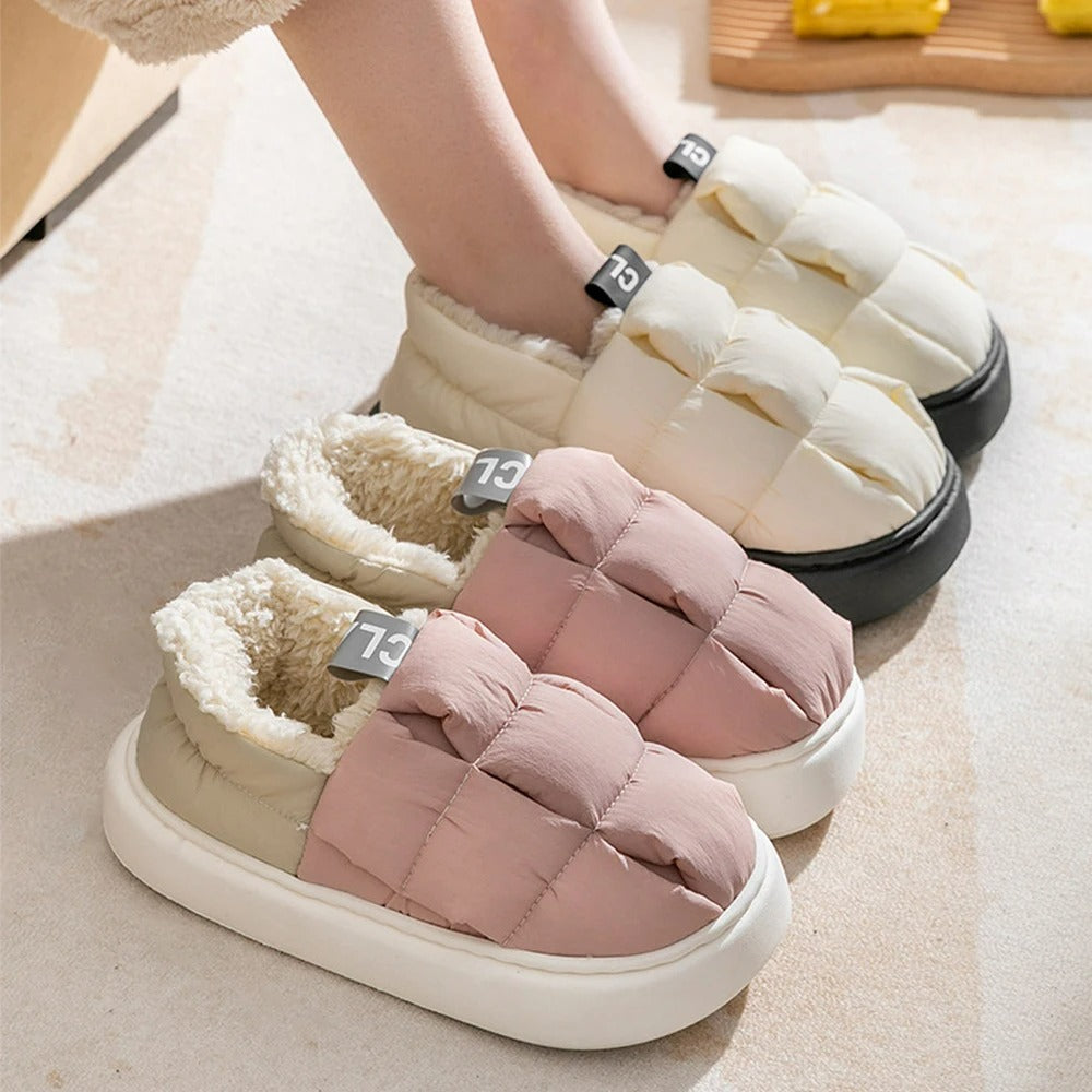 Warme Pluche Winter Slippers Voor Vrouwen | Krystina