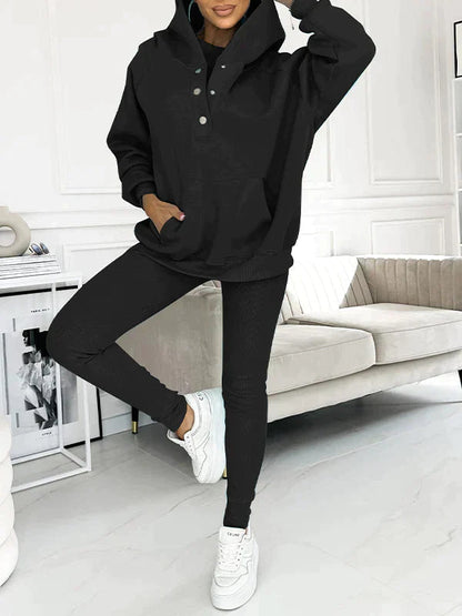 Gezellige jumper loungeset voor dames | Xandria