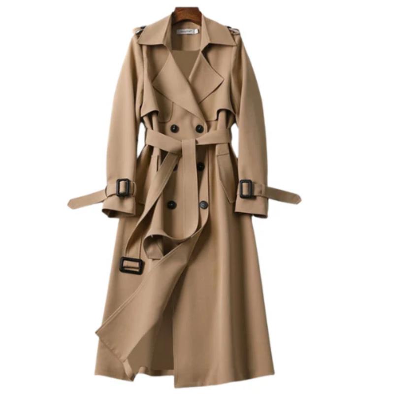 Dames elegante trenchcoat voor de winter | Catelijne