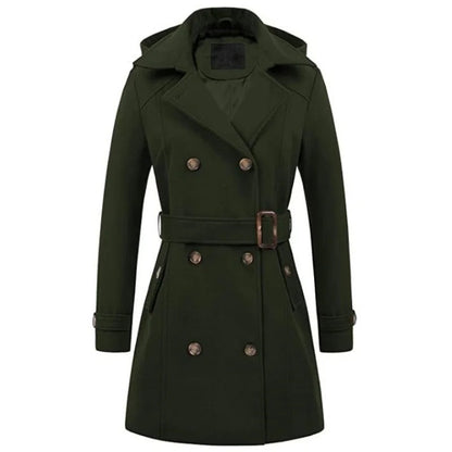 Mooie halflange trenchcoat voor dames | Wanja