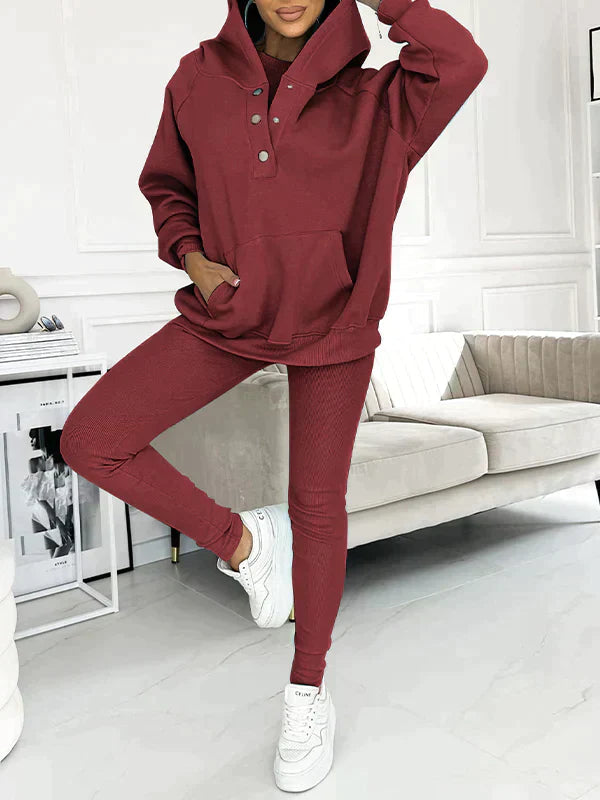 Gezellige jumper loungeset voor dames | Xandria