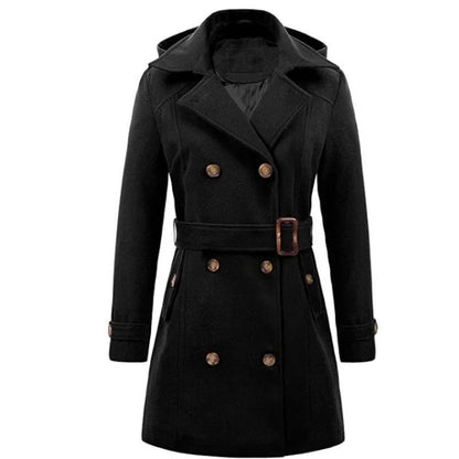 Mooie halflange trenchcoat voor dames | Wanja