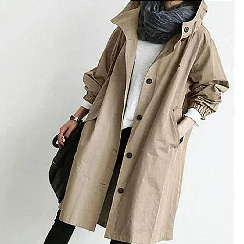 Stijlvolle waterdichte trenchcoat | Veerle