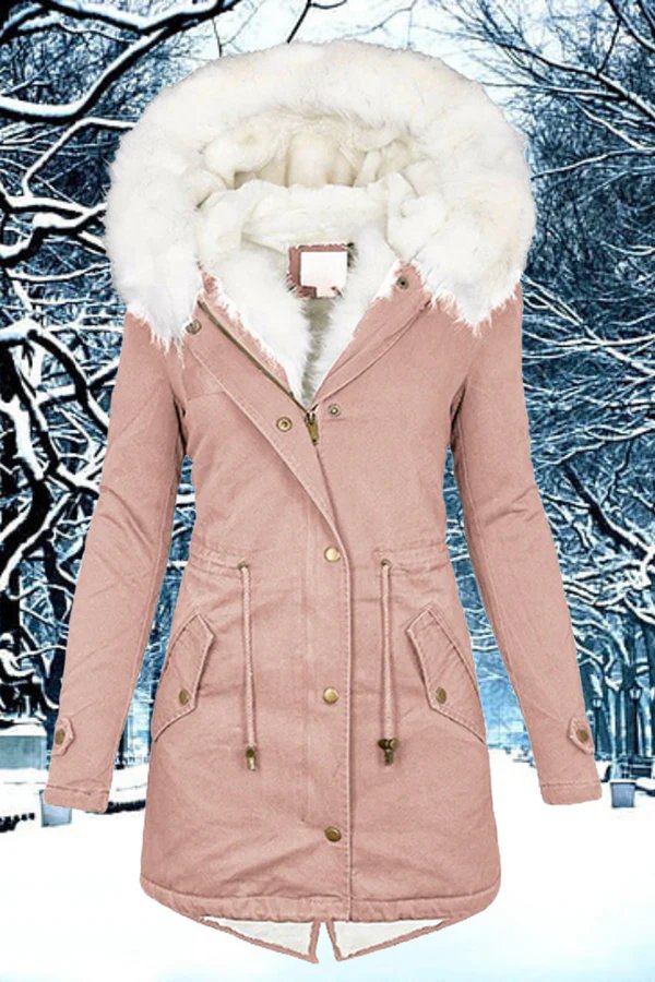 Lange en warme winterjas dames | Kaia