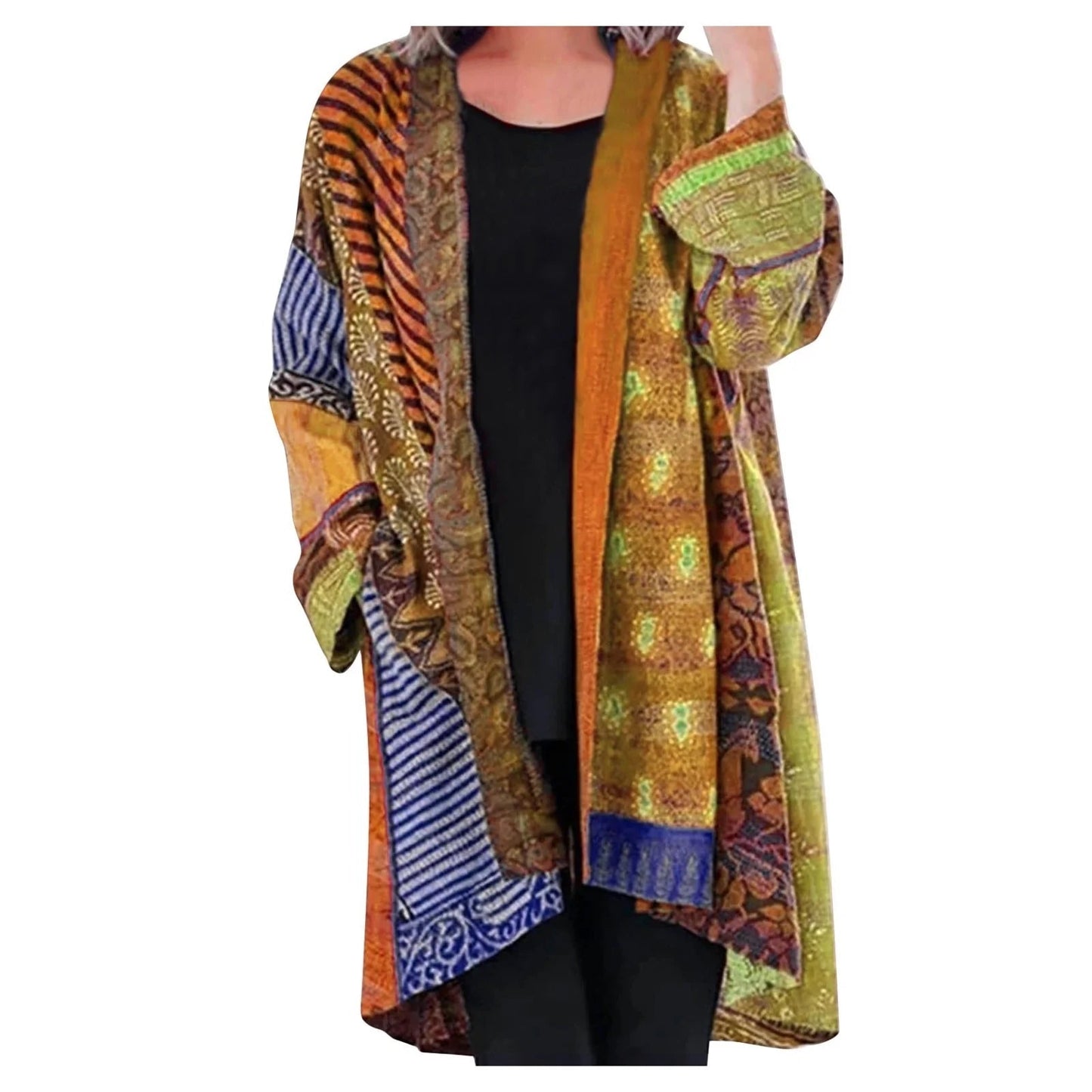 Lang vest in boho-stijl | Faris