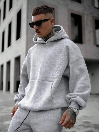 Oversized casual hoodie voor heren | Isaak