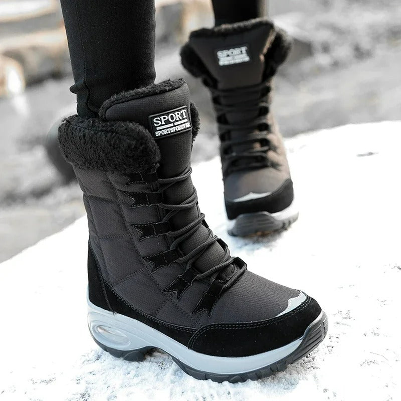 Chique Winter Platform Laarzen voor Vrouwen | Gertrude