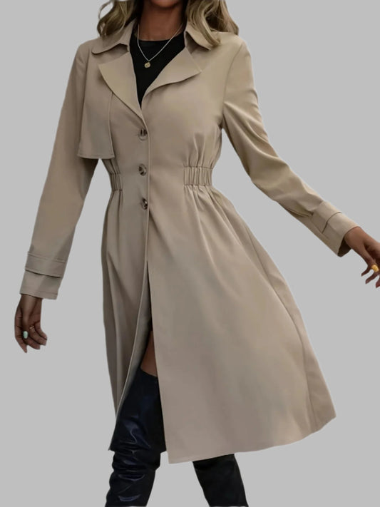 Moderne winter Trenchcoat voor dames | Odette