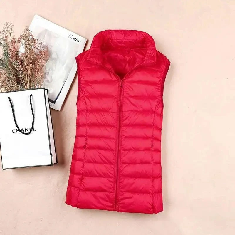 Vrouwen Puffer Vest Jas voor de winter | Trisanna