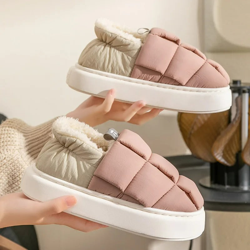 Warme Pluche Winter Slippers Voor Vrouwen | Krystina