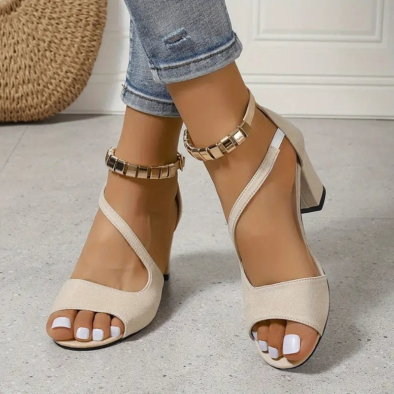 Elegante sandalen met open teen | Anttoneth