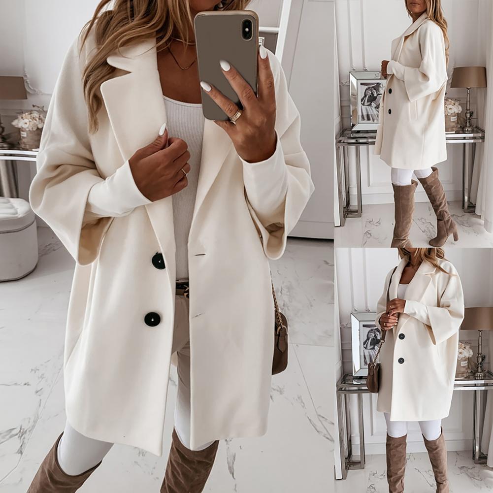 Dames stijlvolle winter trenchcoat | Cecile