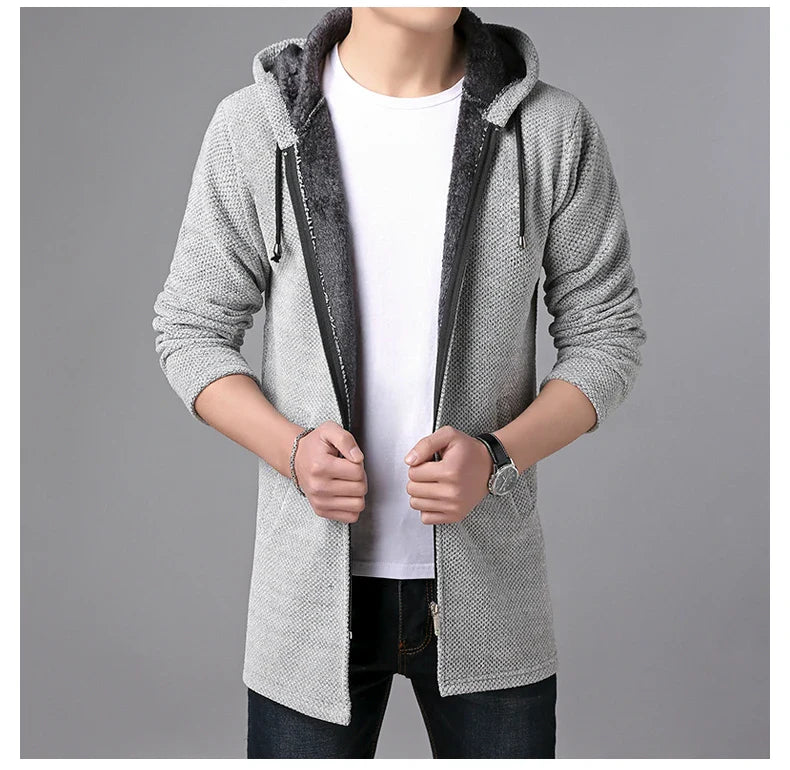 Trendy winterhoodie voor heren | Elmo