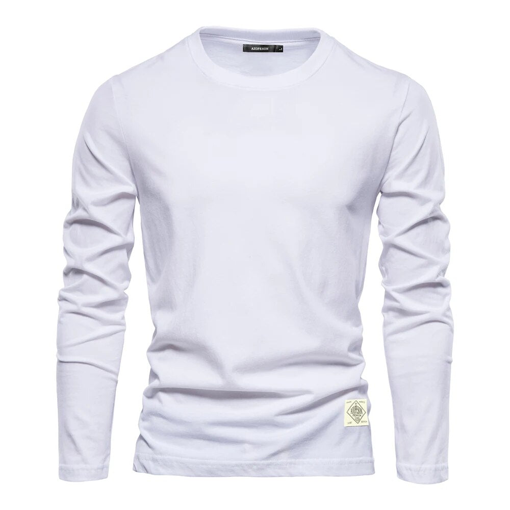 Klassiek sweatshirt met lange mouwen | Arno