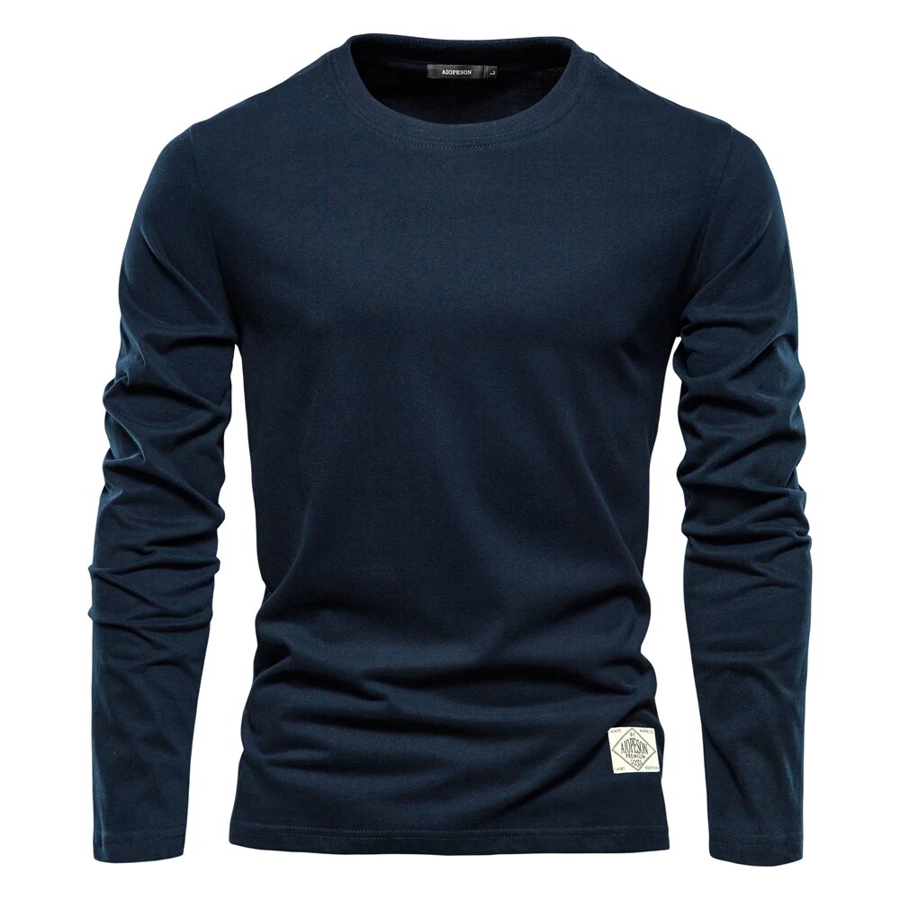 Klassiek sweatshirt met lange mouwen | Arno