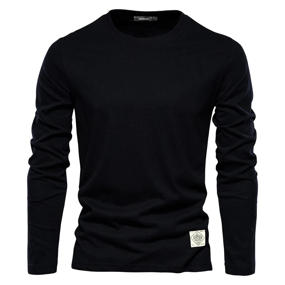 Klassiek sweatshirt met lange mouwen | Arno