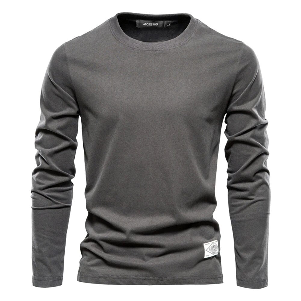 Klassiek sweatshirt met lange mouwen | Arno