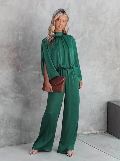 Elegante Diepgroene Jumpsuit | Lian