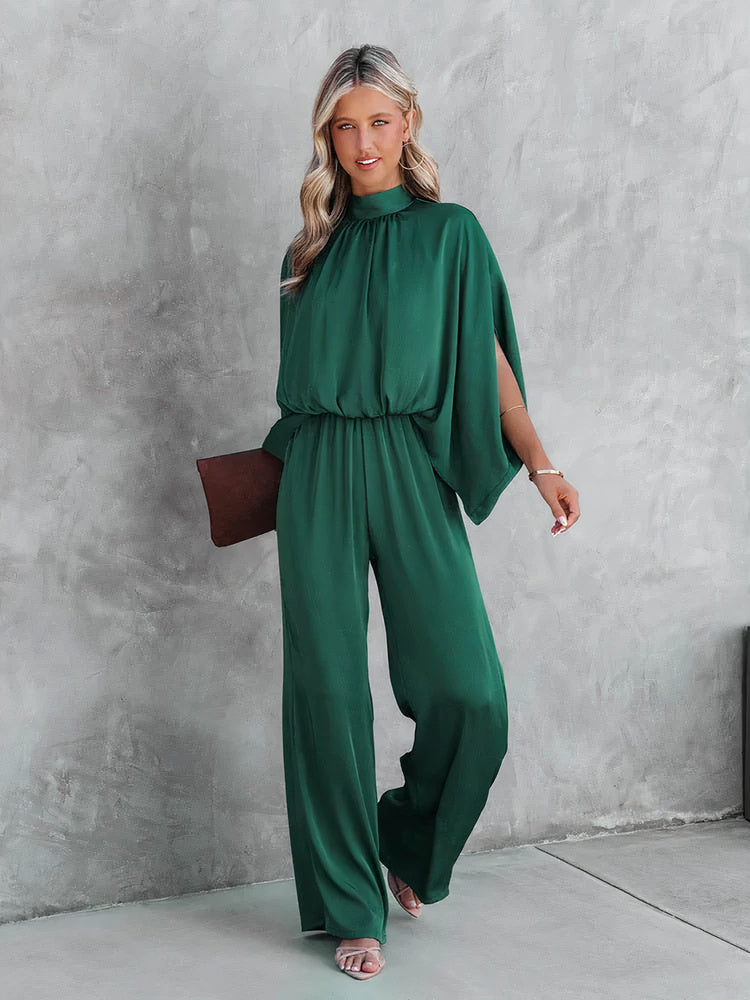 Elegante Diepgroene Jumpsuit | Lian