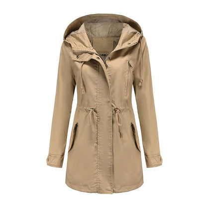 Chique Trenchcoat met capuchon Vrouwen | Sophia