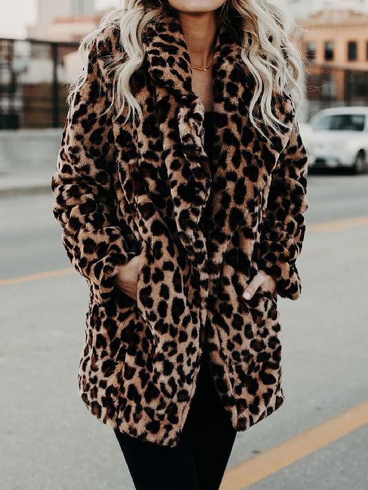 Leopard winterjas | Axelle