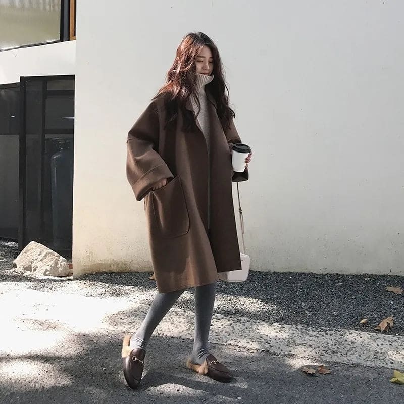 Oversized wollen damesjas | Ramona