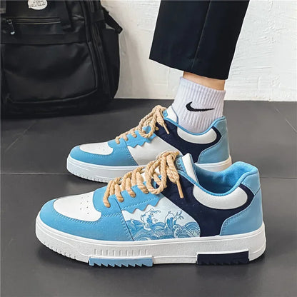 Ademende sneakers met veters | Fallon