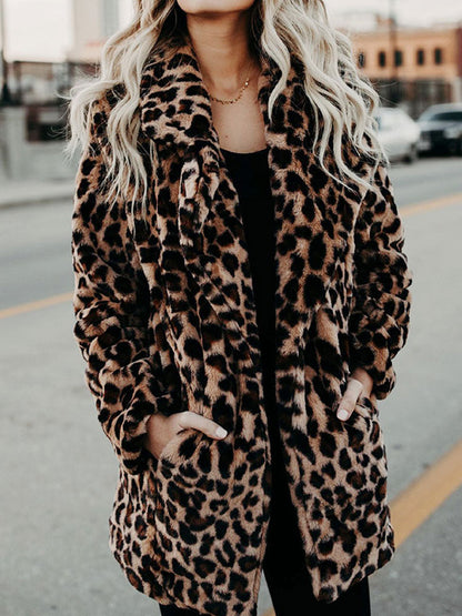 Leopard winterjas | Axelle