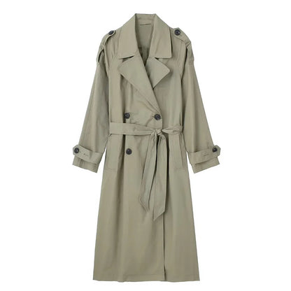 Modieuze chique trenchcoat voor de winter | Isabela