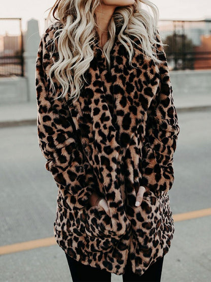 Leopard winterjas | Axelle