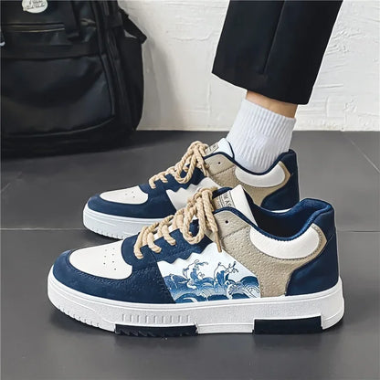 Ademende sneakers met veters | Fallon