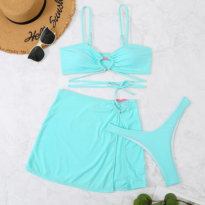 3-Delig Bikini Strand Set | Shane