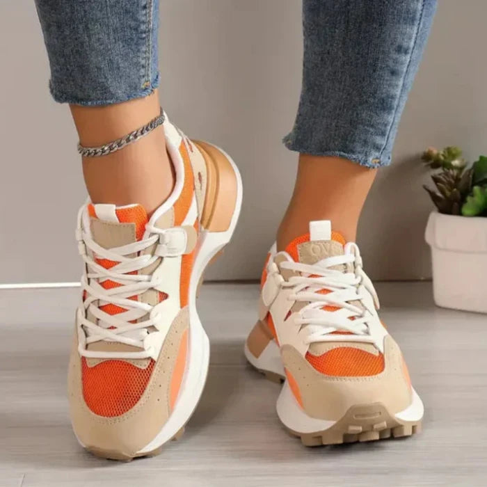 Colorblock casual sneakers voor dames | Carey