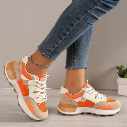 Colorblock casual sneakers voor dames | Carey