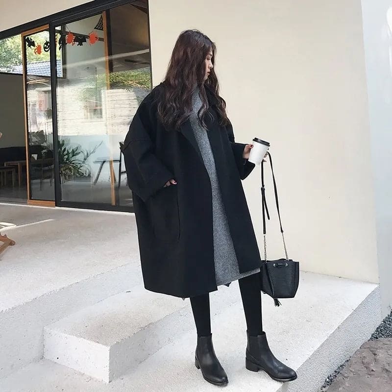 Oversized wollen damesjas | Ramona