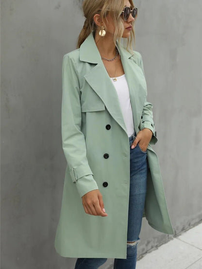 Slanke en stijlvolle trenchcoat voor dames | Isla