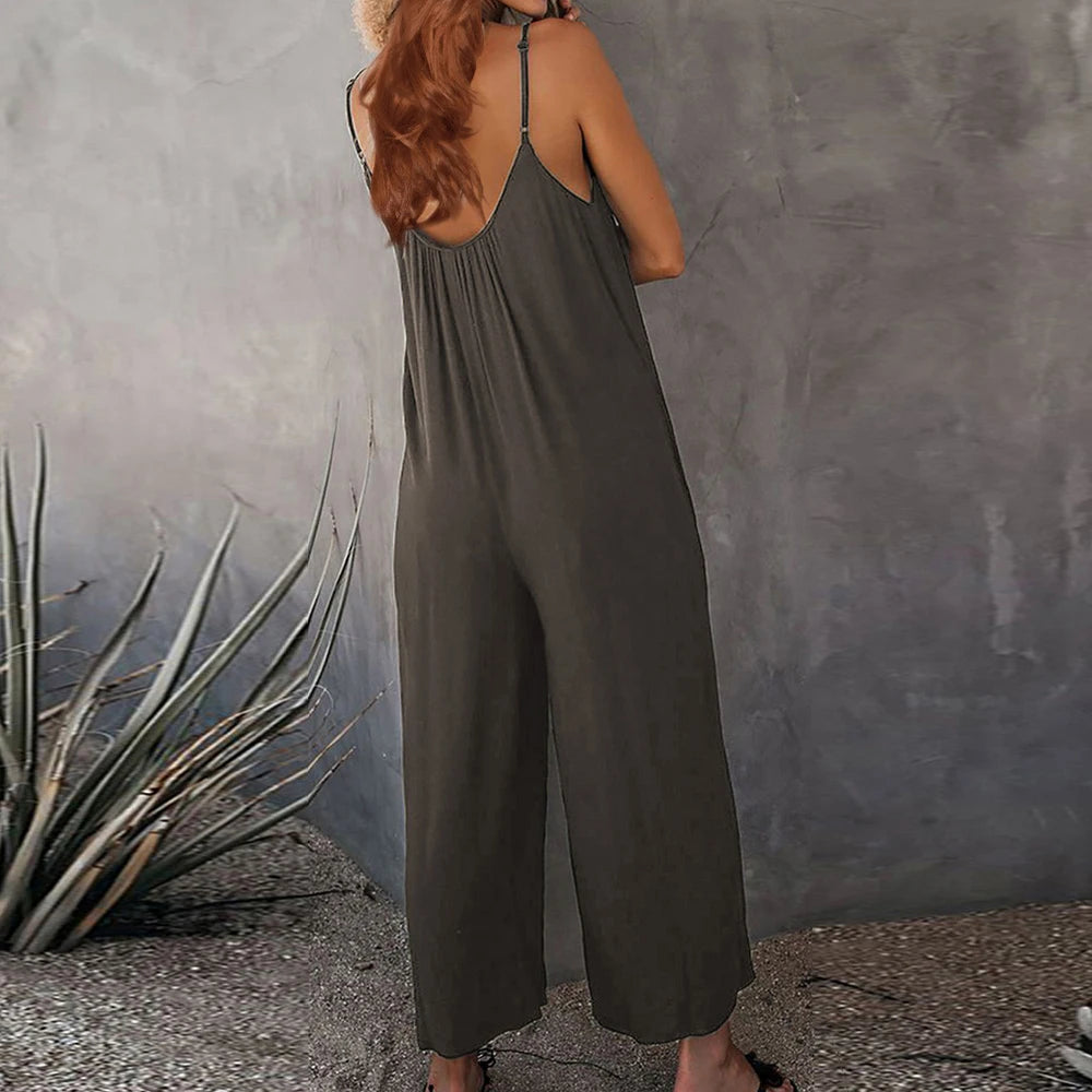 Jumpsuit met spaghettibandjes | Alix