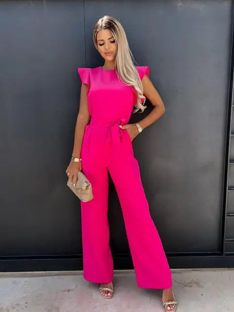 Mouwloze jumpsuit | Anuska