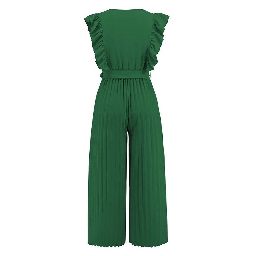 Stijlvolle jumpsuit met wijde pijpen | Zia