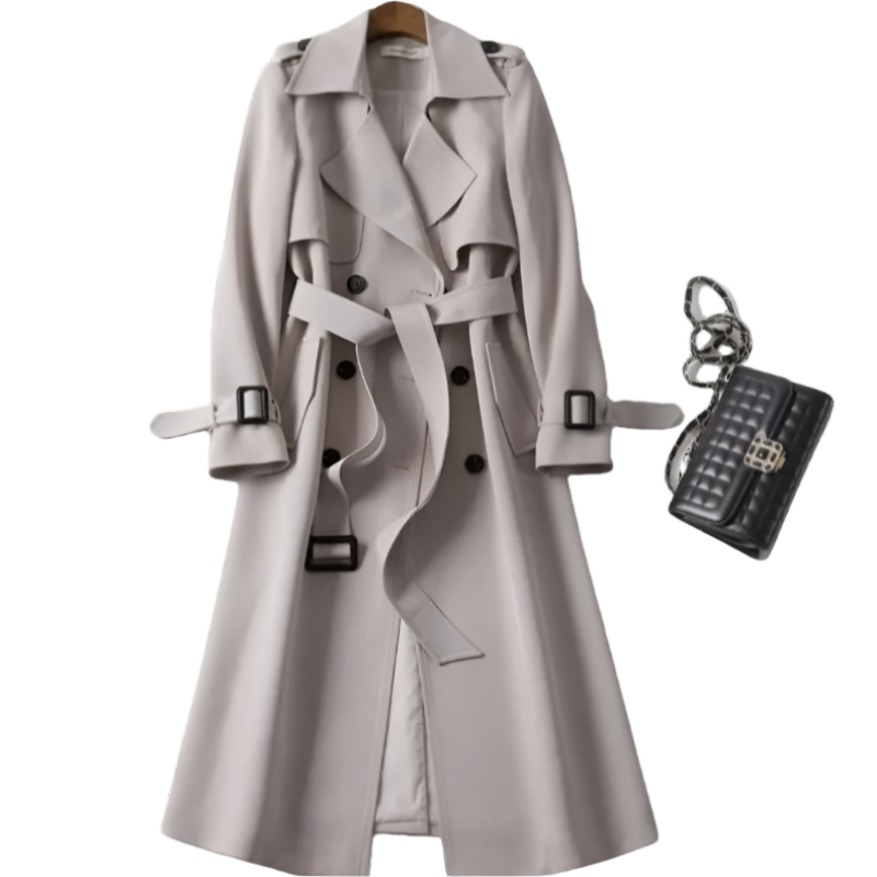 Elegante dames trenchcoat voor de winter | Elowise