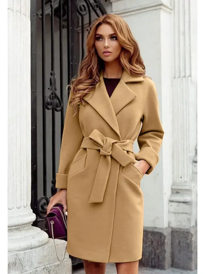 Elegante dames trenchcoat voor de winter | Lidia